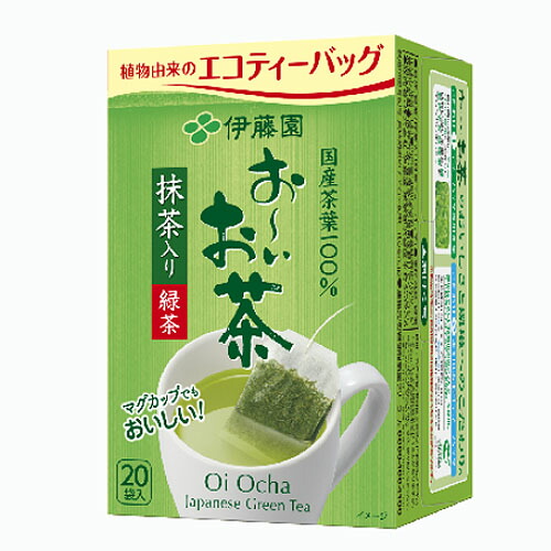 伊藤園　お～いお茶 エコティーバッグ 緑茶 （1.8g×20袋）×10個×2セット
