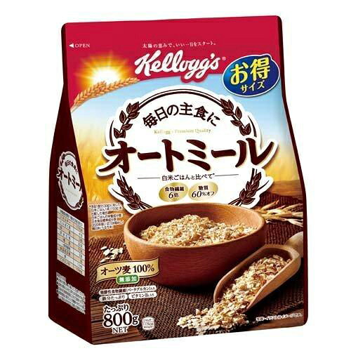 ケロッグ　オートミール徳用（800ｇ）×6個×2セット