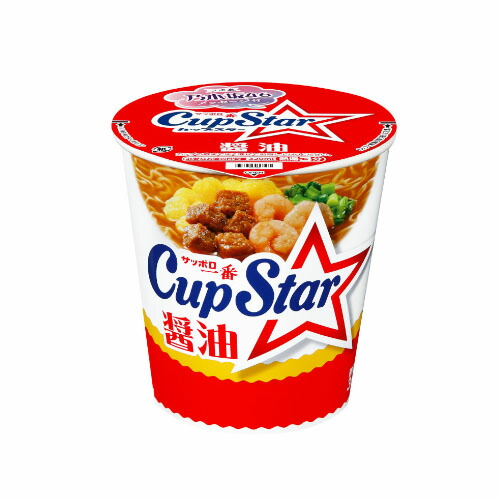 楽天市場】サンヨー食品 サッポロ一番 カップスター 醤油 71g×12個入