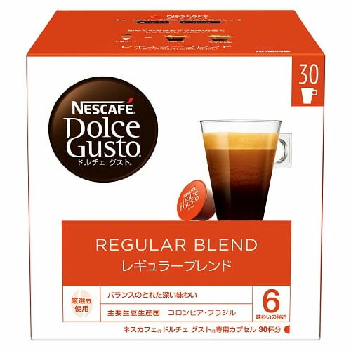 楽天市場】ドルチェグスト 専用カプセル リッチブレンド 30杯分