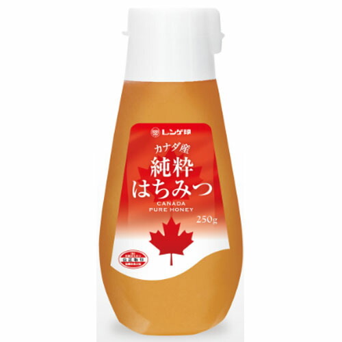 日本蜂蜜　レンゲ印　カナダ産純粋はちみつ　250g × 20個 楽天市場】日本蜂蜜 レンゲ印 カナダ産純粋はちみつ 250g × 20個