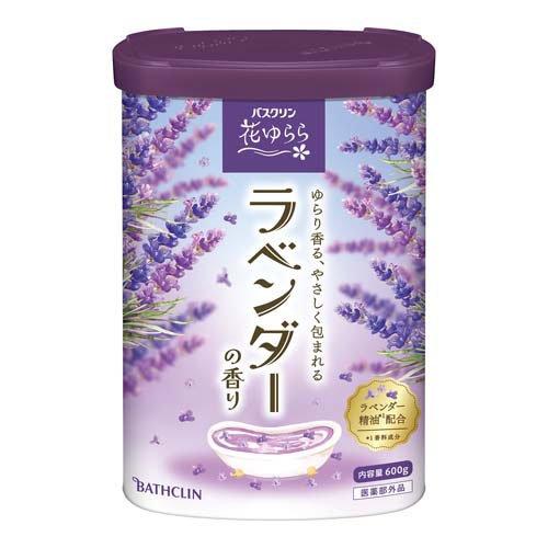 バスクリン ラベンダーの香り 600g（約30回分） ×30個（2ケース） /入浴剤 /ラベンダーの香り /ラベンダー色の湯（透明タイプ）