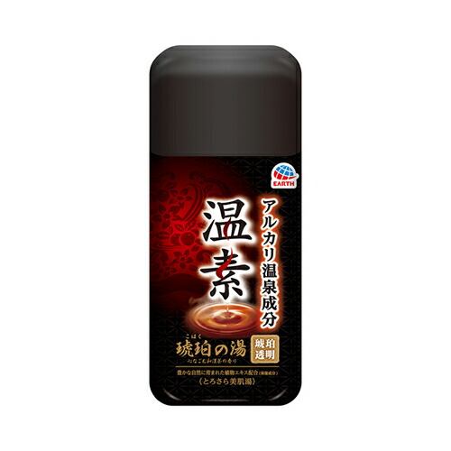 アース製薬 温素　琥珀の湯　600ｇ&times;32個【送料無料】【入浴剤】｜ディスカウントストア　てんこもり 20,312円