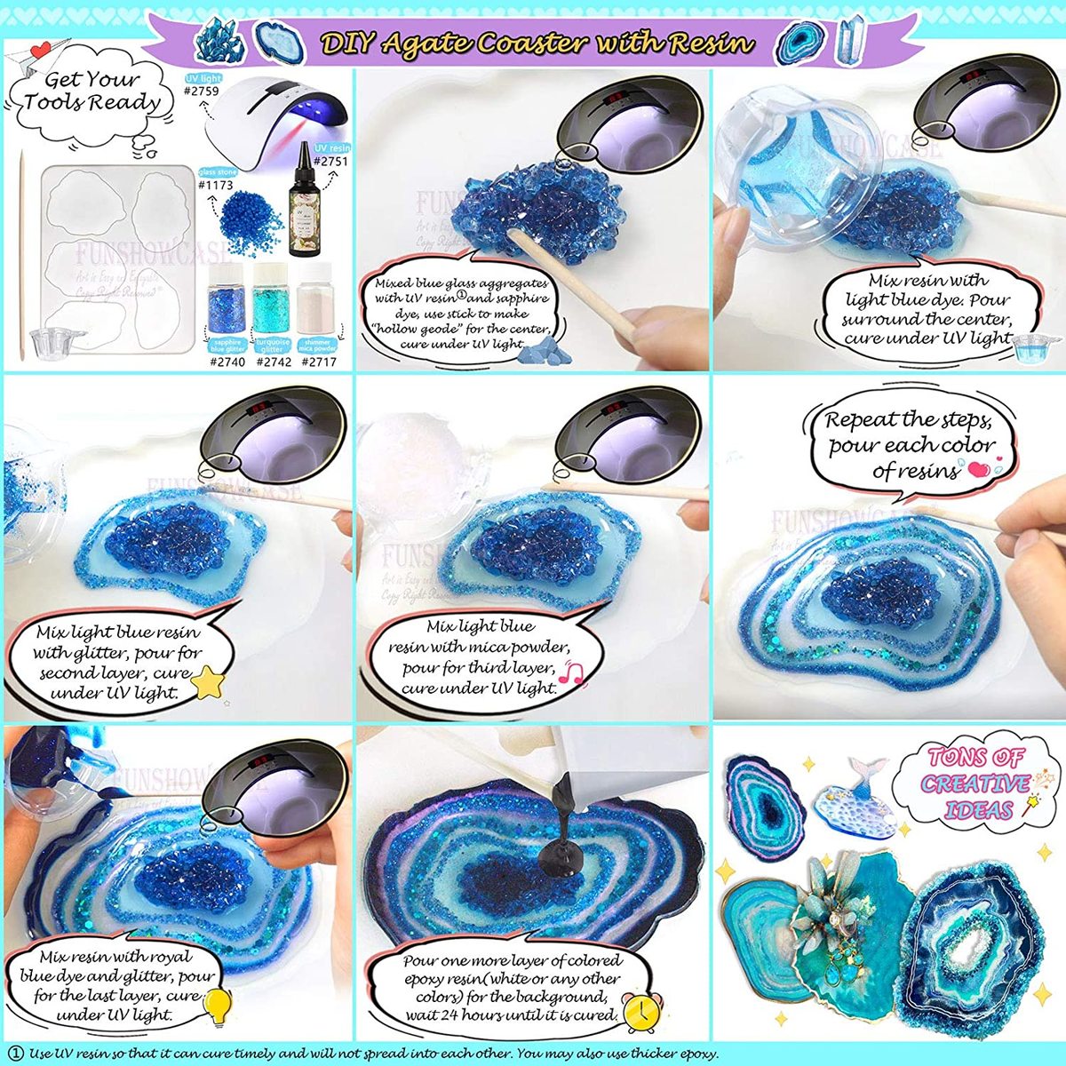 楽天市場 シリコンモールド アゲートスライス シリコン モールド レジン Uvレジン エポキシ樹脂 アロマストーン 手作り 石鹸 キャンドル 樹脂 粘土 オルゴナイト 型 抜き型 コースター 置き皿 ハンドメイド専門店エバーガーデン