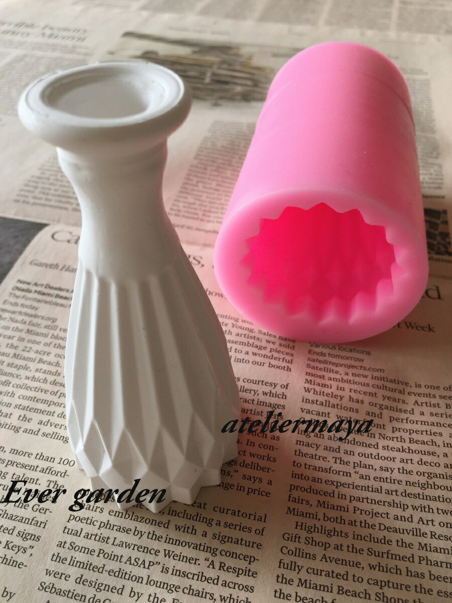 楽天市場 花瓶 シリコンモールド レジン アロマストーン 手作り 石鹸 キャンドル 樹脂 粘土 オルゴナイト 型 抜き型 シリコン型 瓶 立体 シリコン モールド オブジェ ハンドメイド専門店エバーガーデン