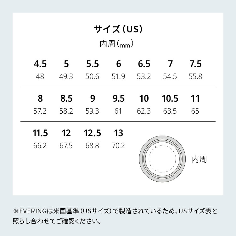 EVERING エブリング【公式ストア】決済できるスマートリング 18サイズ