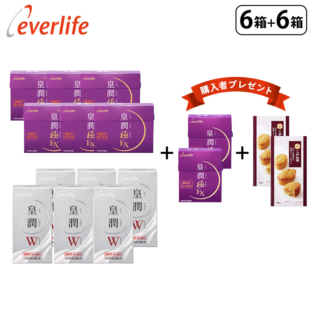 【4箱SET】エバーライフ皇潤極100粒入り 皇潤 極 エバーライフ こうじゅんきわみ 100粒 約20日 皇潤極み