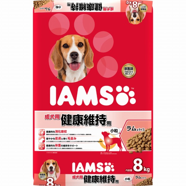 ID422 アイムス 成犬用 思わしい守りつづける用 子ヒツジ\u0026上げ米 素粒子 8kg
