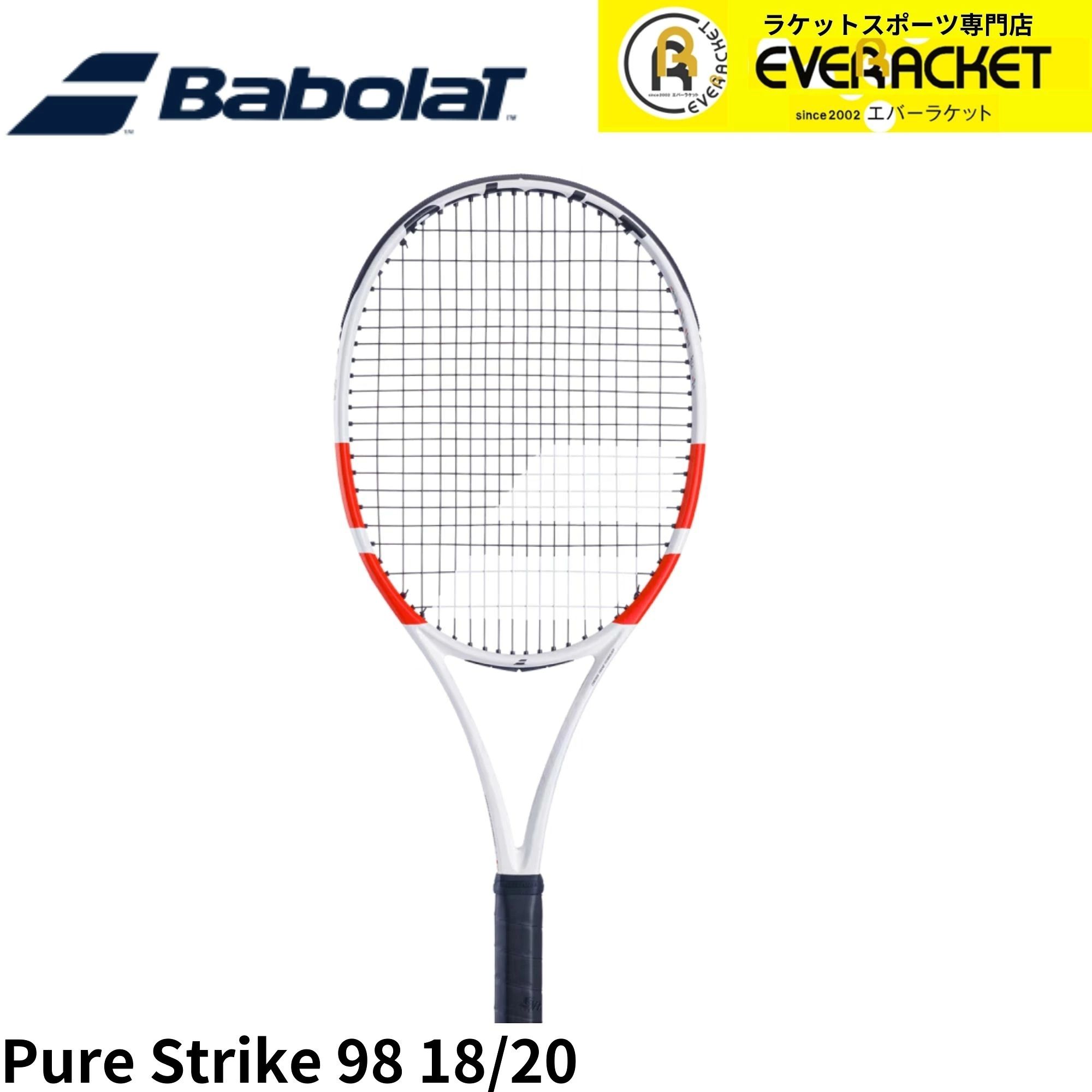 【ガット代・張り代無料】バボラ BABOLAT テニスラケット PURE STRIKE ピュアストライク 98 18/20 101526 硬式テニス