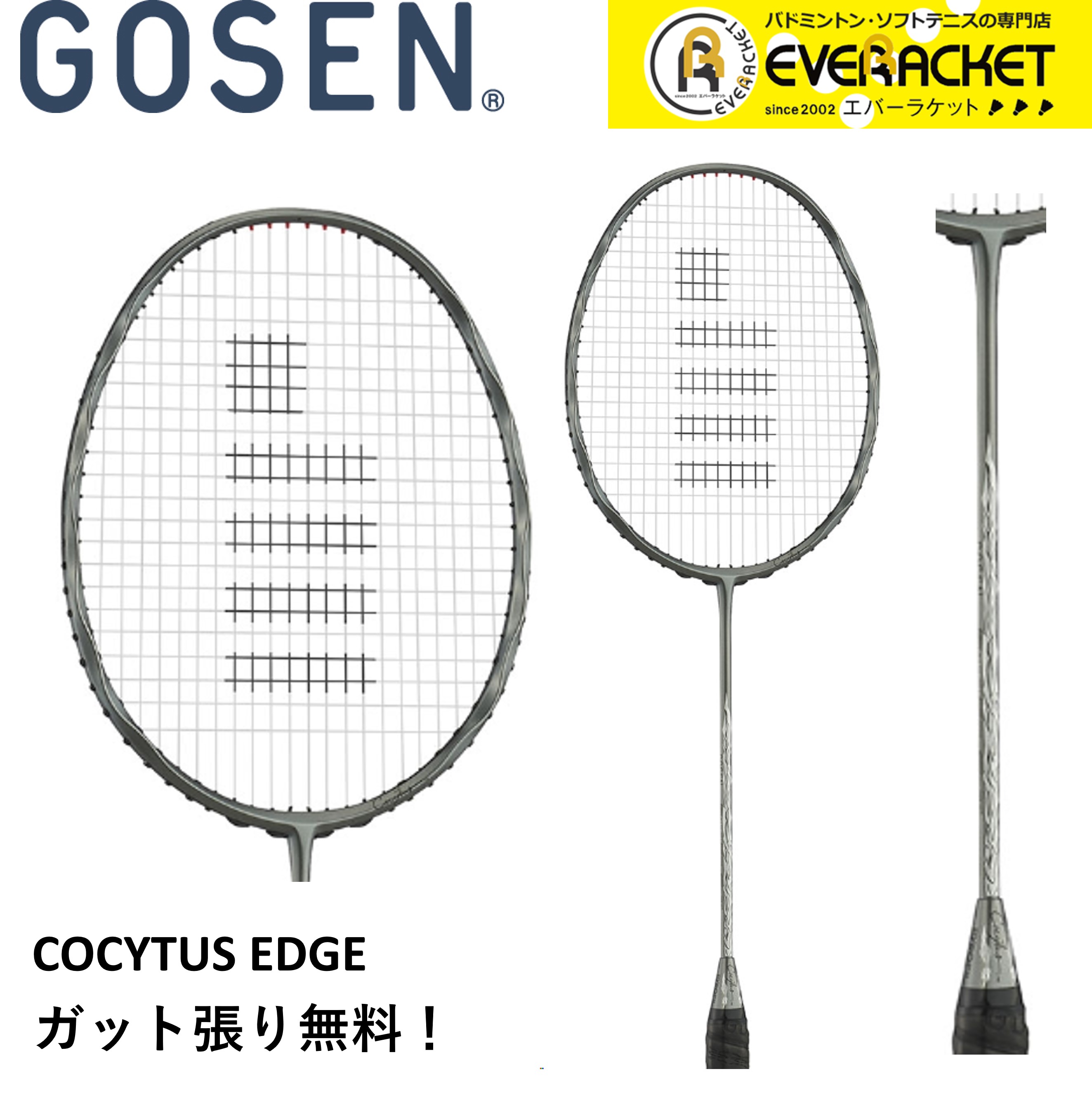 GOSEN ゴーセン バドミントンラケット コキュートス アイス