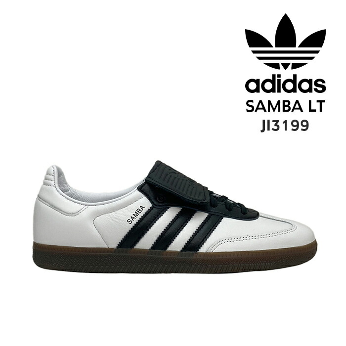 スニーカー adidas Samba LT OG White Black IG4279 adidas Originals Samba LT W White Black Gum Women Unisex