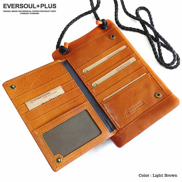 財布 男性用 ポーチ メンズ メンズ ウォレット カードケース ミニショルダーバッグ 新作 おしゃれ Eversoul サコッシュ 服 本革 スマホ収納 レザー Plus 公式 メンズ通販 本革レザーが高級感溢れる多機能ウォレット 豊富なカード収納にキーホルダー等実用性もgood