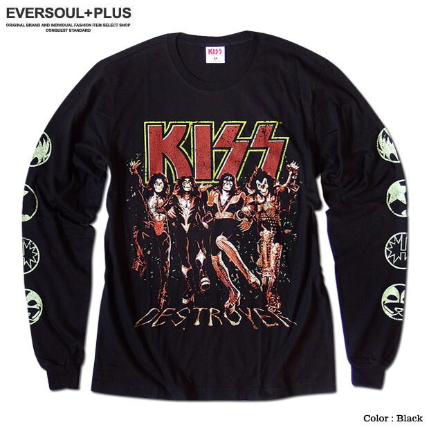 【楽天市場】【 KISS APPAREL 正規品 】 キッス ロンT 長袖 T ...