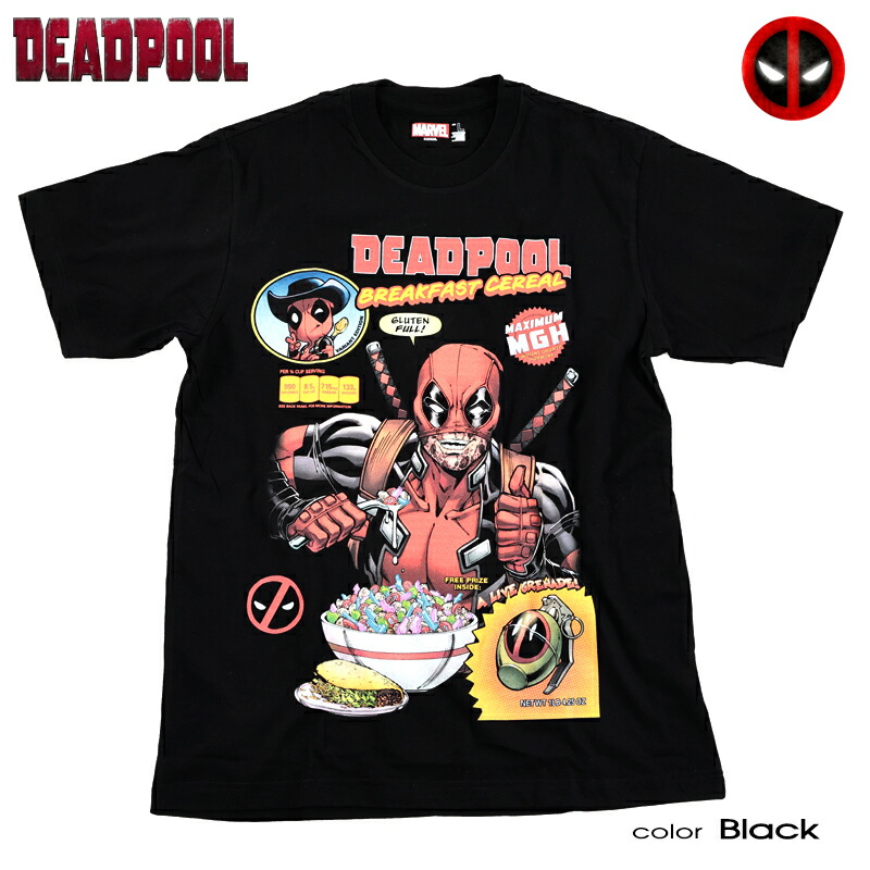 MARVEL デッドプール アメコミ Tシャツ MARVEL デッドプール Tシャツ メンズ 半袖 マーベル レディース