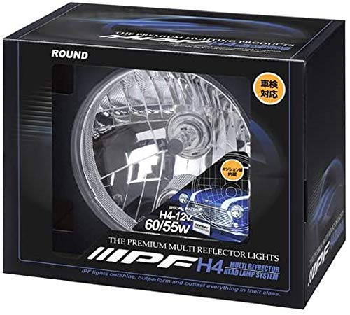 新品未使用　IPF マルチリフレクターヘッドランプ HL-42 ２個セット Amazon.co.jp: IPF ヘッドライト ASSY ハロゲン H4 丸形 2灯式
