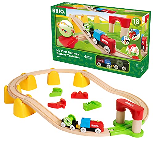 BRIO マイ一塁手 バッテリーパワーレールセット 33710