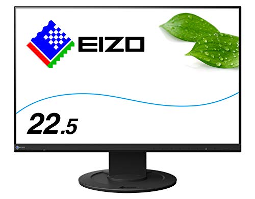 EIZO 22.5型フレームレスモニターFlexScan EV2360-BK(1920×1200/アンチグレアIPS/疲労困憊目助け出す/黒いこと/5