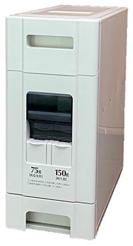 【特価セール】米びつ シルバー 本体満容量:約40L、お米収納容量:約30kg Amazon｜三和金属(Sanwakinzoku) 米びつ シルバー 本体満容量:約