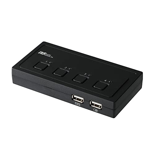 ラトックシステム VGAパソコン切替器(4台用) RS-430UA 黒 9,334円
