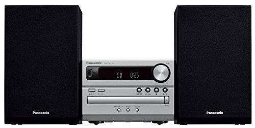 パナソニック Bluetooth CDステレオ取り合わせ しろがね色 SC-PM250-S