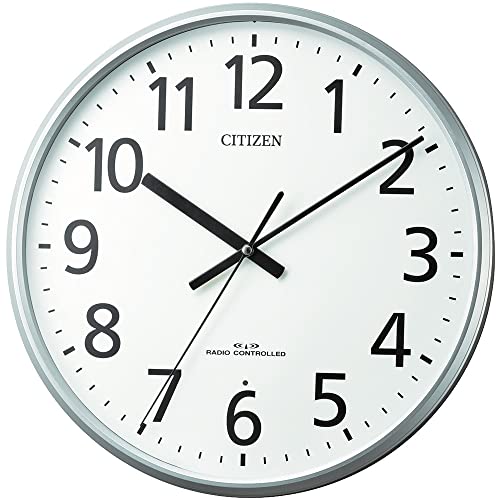 SEIKO セイコークロック 掛け時計 銀色メタリック 直径35.0x5