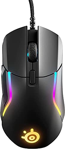 SteelSeries ゲーミングマウス 有線 超軽さ IP54標準尺度 雨合羽 防塵 SuperMesh有線テレビ 10領域RGB照度