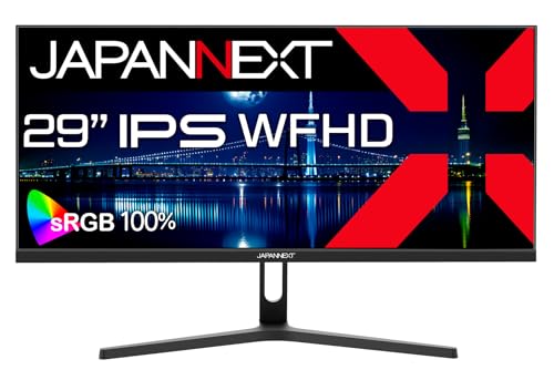 JAPANNEXT 29インチ IPSパネル搭載 ワイドフルHD(2560x1080)解像度 ウルトラワイド液晶モニター JN-IPS292WF｜エブリデイ・ダイレクト