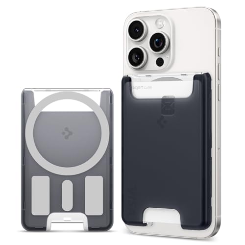 [Spigen] MagSafe相応う歌留多容れもの 3枚歌留多納める iMac目論む 磁石積み上げる iPhone 17 Pro Max iPho