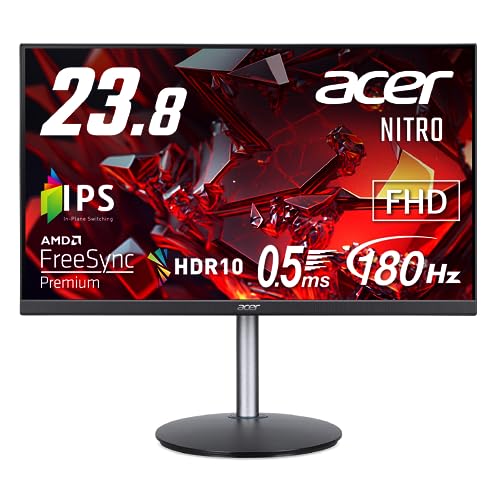 美品　250hz acer ゲーミングモニター KG251QZbmiipx acer SigmaLine KG251QIbmiipxをレビュー！クチコミ・評判をもと