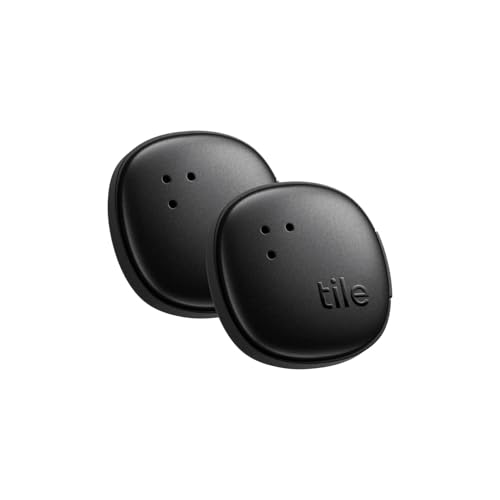 Life360 Tile Sticker 貼り信用販売型真似形 黒いこと 2個容器に並べる/スマートトラッカー/スマートタグ/置きわすれる押しとどめる下げ札/置き忘れ押しとどめる/