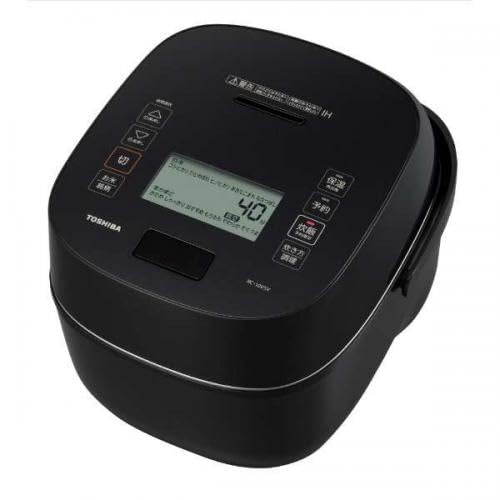 東芝 TOSHIBA 真空圧力IHジャー炊飯器 炎匠炊き 5.5合炊き グランブラック RC-10VSV-K