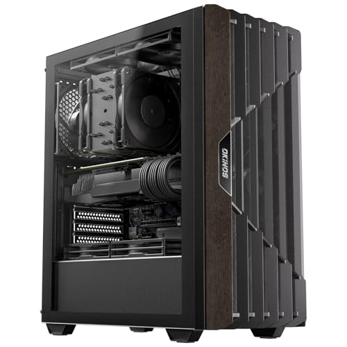 Okinos Cypress 5 AIR ATX相応う真っただ中円柱パソコン入れもの 黒いこと