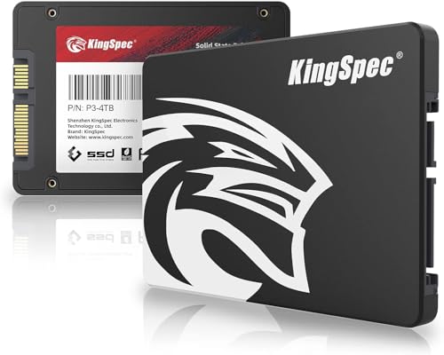 KingSpec SSD 4結核症 SATAIII 6Gb/s 2.5in内蔵SSD 最大限度読み込む：570MB/s (R：570MB/s、W：540