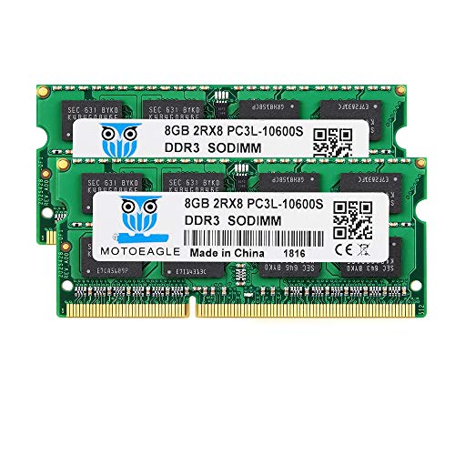 Motoeagle DDR3L 1333 MHz 8GBX2枚 パソコン3L-10600 16GB Kit SO-DIMM 万覚え帳パソコン用記憶装置1.3