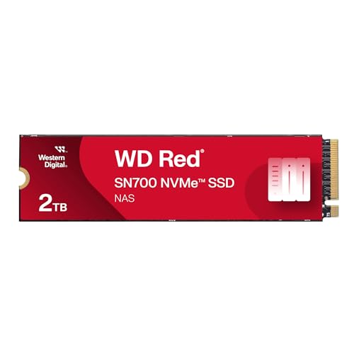 Western Digital 2TB WD Red SN700 NVMe 内蔵ソリッドステートドライブ SSD NASデバイス用 - Gen3