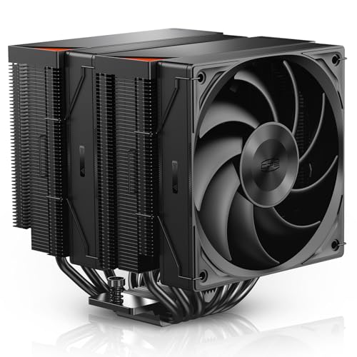 PCCOOLER CPS RZ620 デュアルタワー CPU空冷クーラー、ヒートパイプ×6、TDP 275W、アルミ製トップカバー、全高157.