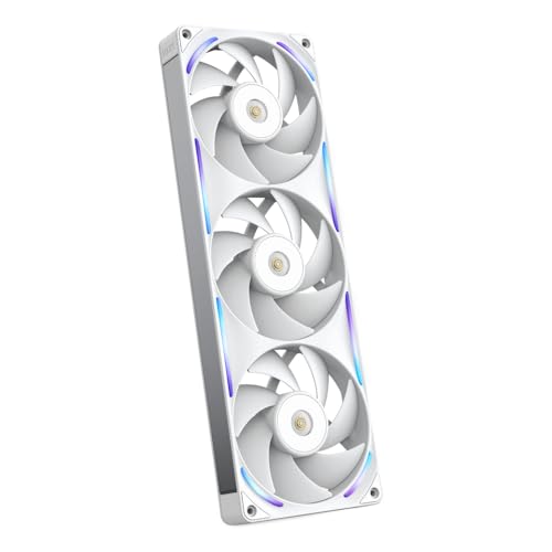 NZXT F360X RGB White マイコン入れもの気違い 360粍 シングルフレームファン RF-U36PN-W1 FN2657