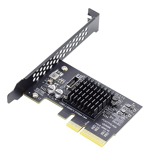 NFHK USB 3.2 Gen2 Type-E 20Gbps フロントパネルソケット - PCI-E 4X Expressカードアダプター デ