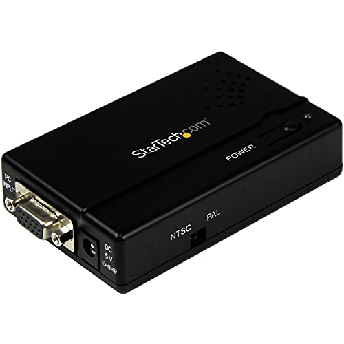StarTech.com VGA-S端子/コンポジットビデオ映像コンバータ VGA2VID