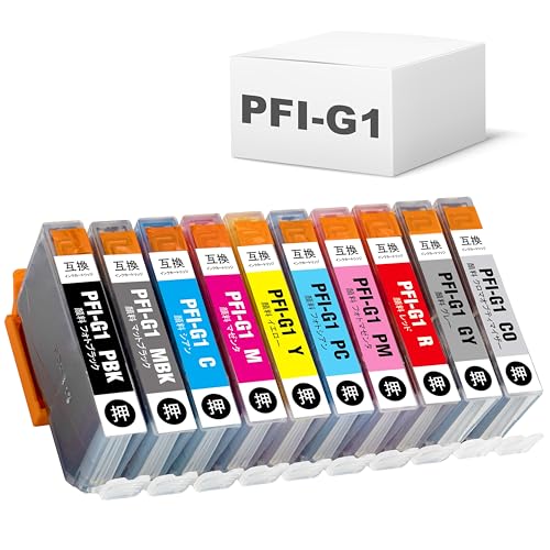 【BAALAND】加農砲 PFI-G1 取り替えっこインキ薬莢 10色仕掛ける 集積回路手当て付き添い人 imagePROGRAF PRO-G1
