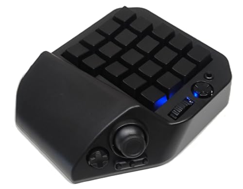 [MH-Device] MH-Delta ジョイスティック・ホイール付き41キー片手ゲーミングキーボード 片手キーボード 左手キーボード (スタ｜エブリデイ・ダイレクト