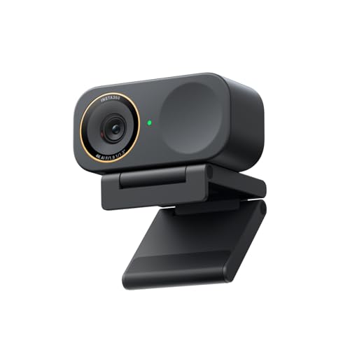 Insta360 Link 2C Pro - マイコン/Mac用4Kwebカメラ、1/1.3in検知器、低照明、オートフレーミング、HDR、指向