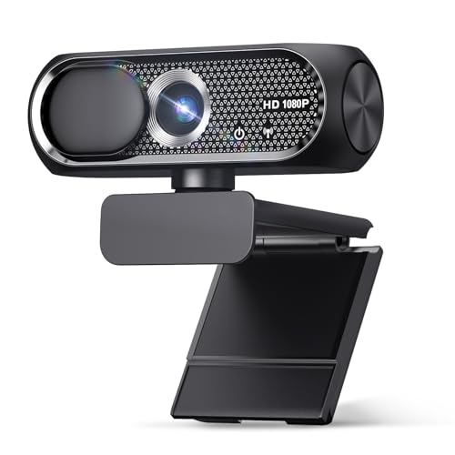 Shcngqio Webカメラ 1080P フルHD マイク内蔵 ノイズキャンセリング プライバシーカバー付属 広角レンズ 自動光補正 USB接 26,886円