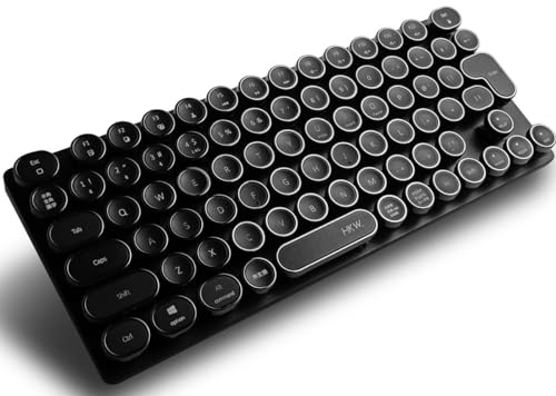 楽天市場】YUNZII ACTTO B303 ワイヤレスキーボード レトロな