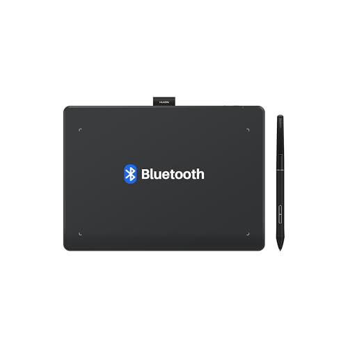HUION Inspiroy Frego S 無線電話書き込みため桶 板ため桶 無線電話 Bluetooth5.0 ブルートゥースペンタブレット 申し受ける不必要