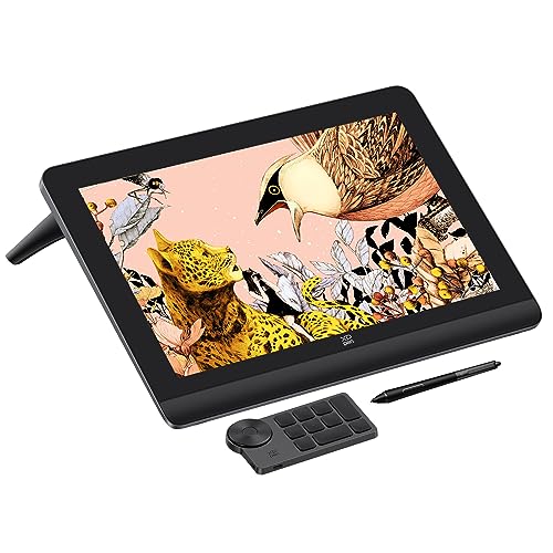 XPPen 液ため桶 16in 液晶経口避妊薬 X3 Pro書き込み 2.5K解像力 小間絵仕立て上げる テレ細工物 ACK05押し手デバイス付 Andro