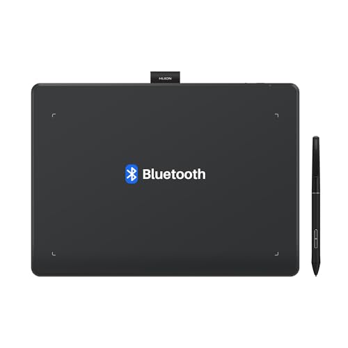 HUION Inspiroy Frego M 無線電話書き込みため桶 板ため桶 無線電話 Bluetooth5.0ブルートゥースペンタブレット 申し受ける不必要ペ