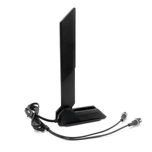 HSSDTECH WiFi 7アンテナ-トライバンド802.11BE Bluetooth5.4 WiFiルーター Tri-band 磁気ベース延