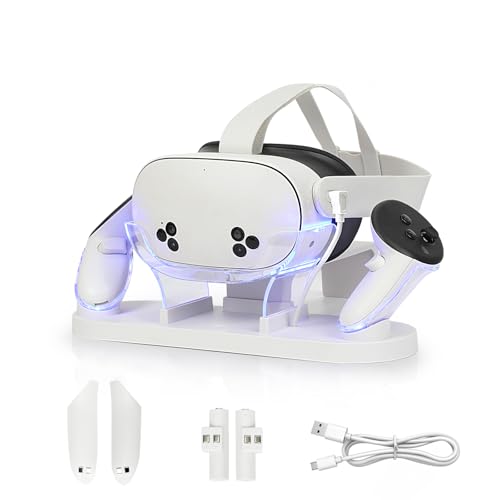 YipuVR Q3/3S用申し受けるドック、Q3/3S用LED表示計器付き添い人申し受けるステイション、Q3/3S相応う天々書き割りと制御装置用マグネッ