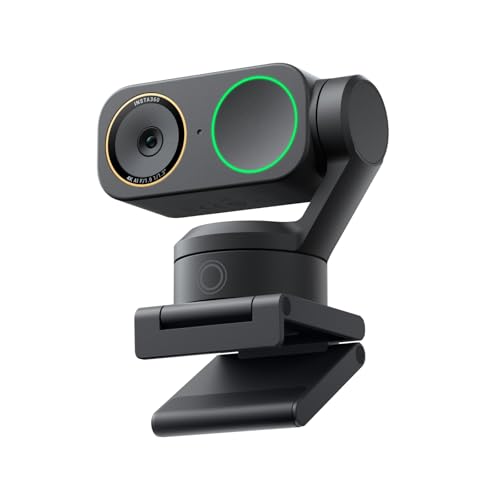 Insta360 Link 2 Pro - パソコン/Mac用4K PTZwebカメラ、1/1.3in検出器、低照明、人工知能学トラッキング、HDR、